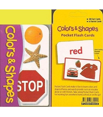 Pocket flash Cards - Colors & Shapes